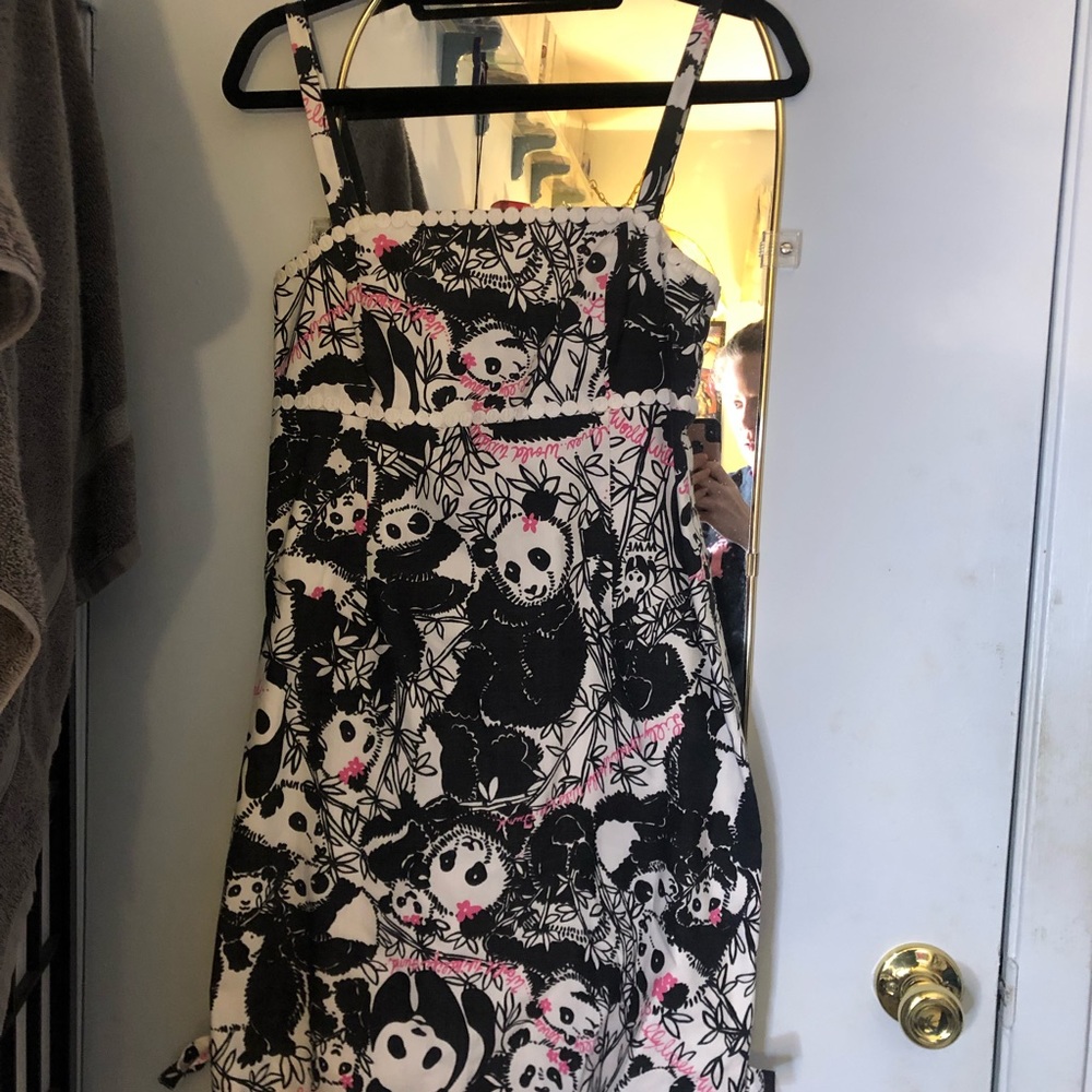 Rare Lilly pulitzer pandamonium Dress - Picture 1 of 4